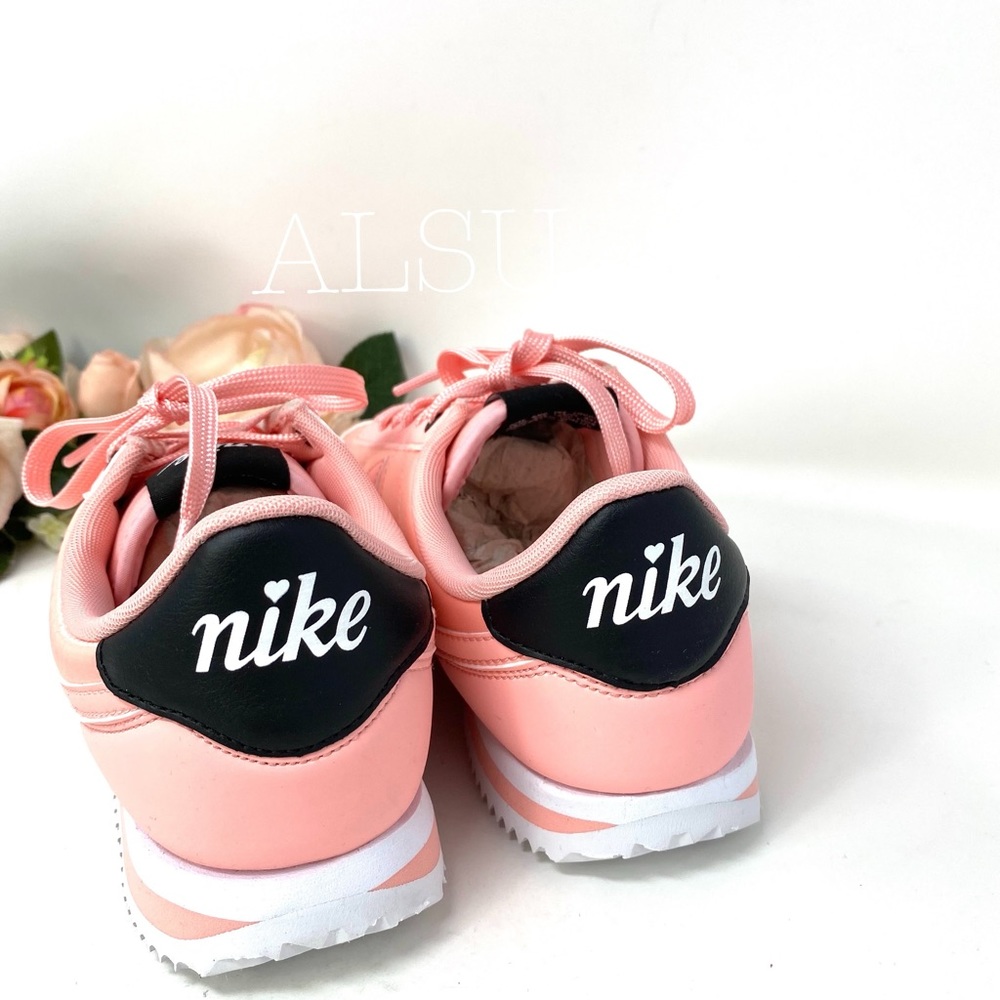 Nike Cortez Basic TXT VDAY GS Blached Coral W - Picture 6 of 8